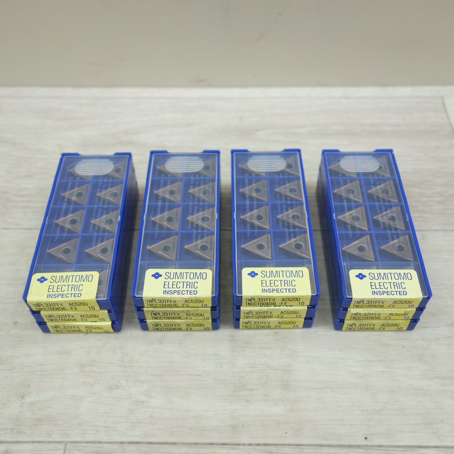 [送料無料] 未使用！12箱☆住友 チップ TNGG160404L-FX TNPL331FFX H7181 AC520U SUMITOMO☆