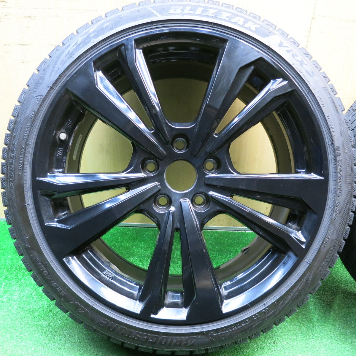 バリ溝！21年！9.5分★BMW MINI 等 smartline 365 225/40R18 スタッドレス ブリヂストン ブリザック VRX3 スマートライン 18インチ PCD112/5H★5121407HAス
