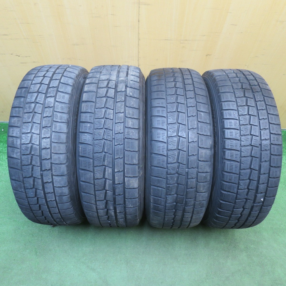 4本価格★ボルボ S60 V60 等 純正 205/60R16 スタッドレス ダンロップ ウインターマックス WM01 16インチ PCD108/5H★6051508NJス