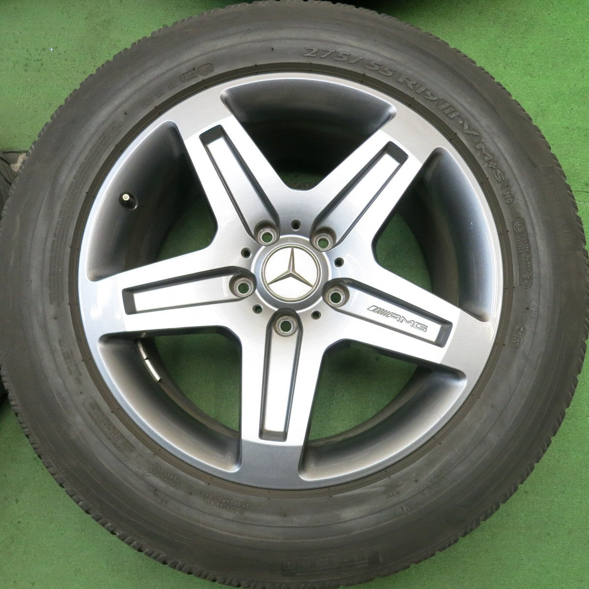 キレイ★ベンツ W463 G55 Gクラス 純正 AMG 275/55R19 ピレリ スコーピオン ゼロ MO 19インチ PCD130/5H★5080305HAノ