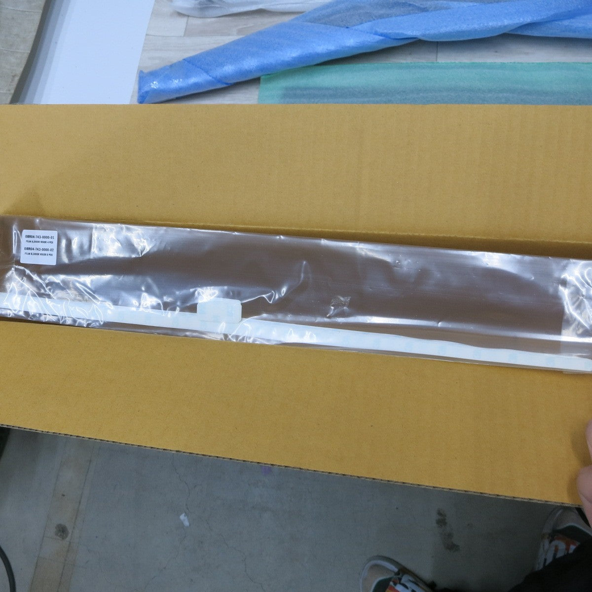 [送料無料] 未使用◆ホンダ シビック 純正 タイプR ドア バイザー 08R04-T43-000 4点 1台分 CIVIC HONDA◆