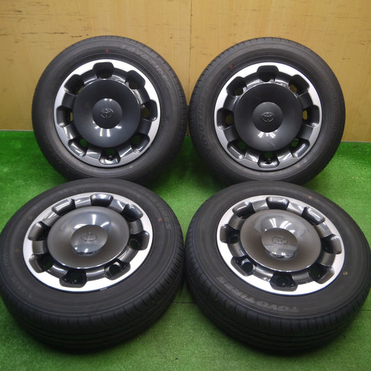 [送料無料] 新車外し！23年★トヨタ シエンタ Zグレード 純正 スチール 185/65R15 トーヨー ナノエナジー J67 15インチ PCD100/5H★4112603Hノ