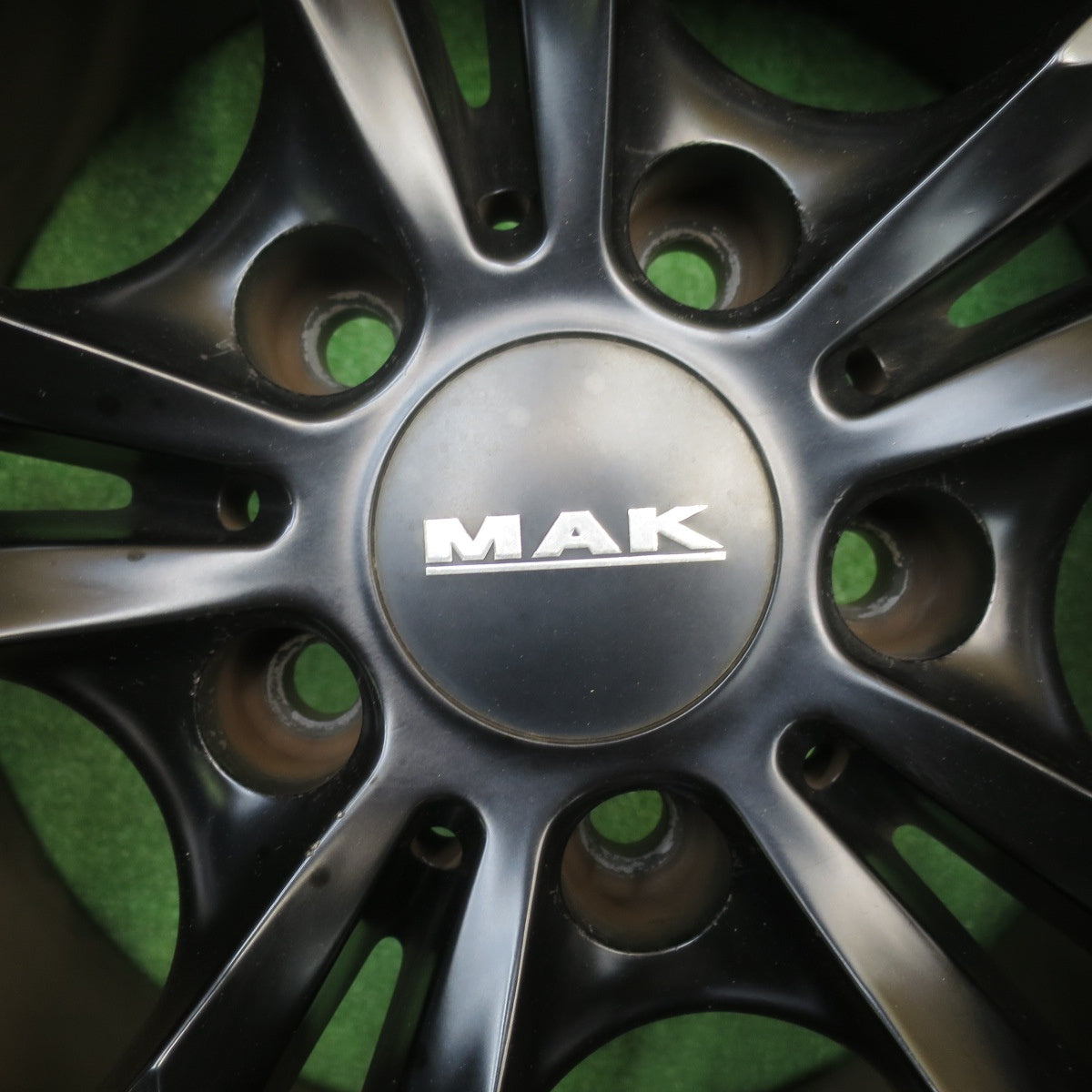 4本価格★BMW 等 MAK LUFT 225/55R17 スタッドレス ブリヂストン ブリザック RFT ルフト 17インチ PCD120/5H★5112402NJス