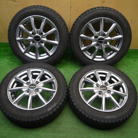 バリ溝！キレイ！9.5分以上★スタッドレス 155/65R14 グッドイヤー アイスナビ6 Club Family クラブファミリー 14インチ PCD100/4H★5120210Hス