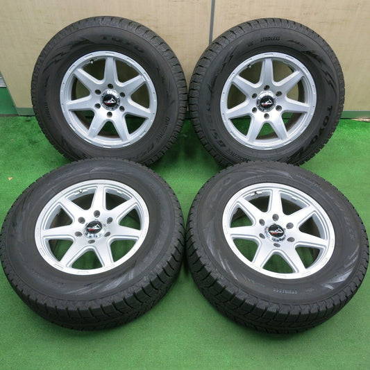 バリ溝！21年！キレイ！9.5分★スタッドレス 265/65R17 トーヨー オブザーブ GSi-6 LS Tirado CROSS La-Strada 阿部商会 PCD139.7/6H★4123107HAス