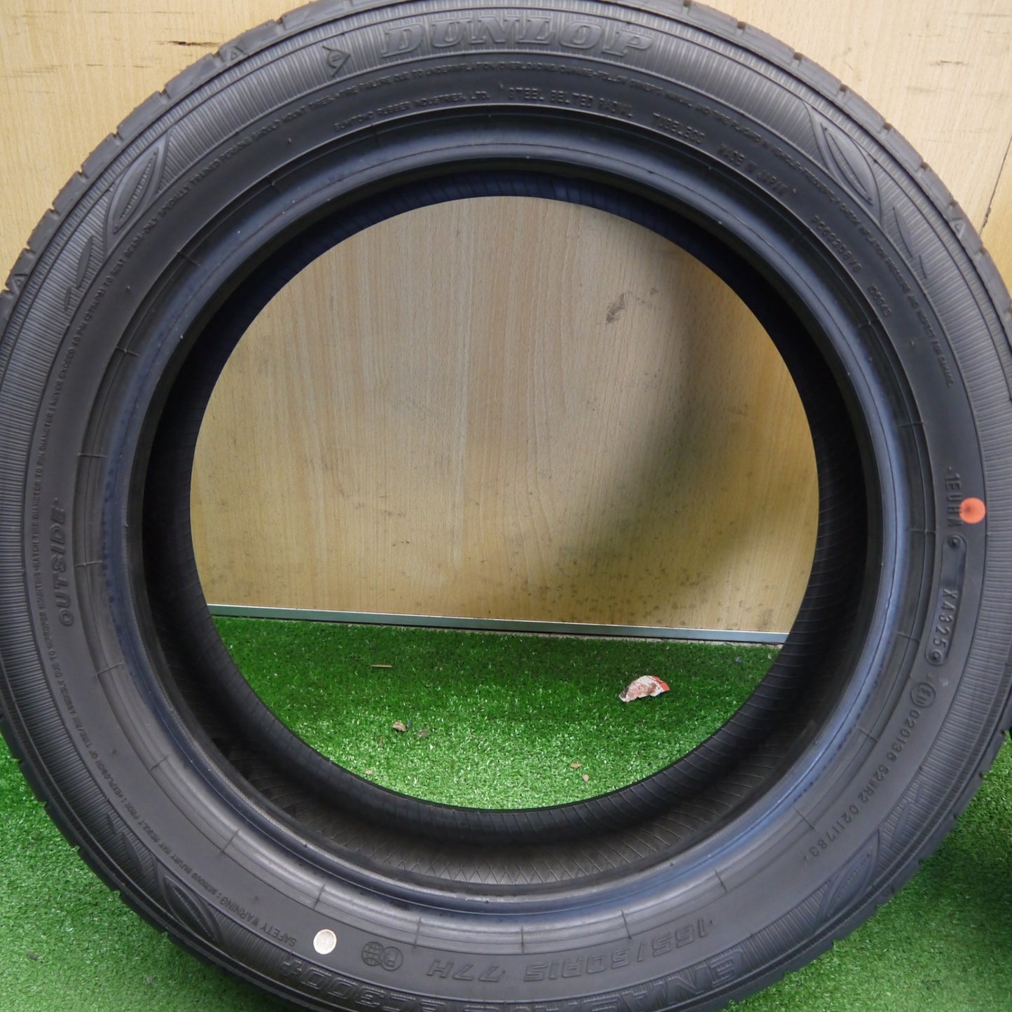 新車外し！25年★165/60R15 ダンロップ エナセーブ EC300+ タイヤ 15インチ ハスラー デリカミニ キャスト フレアクロスオーバー 等★6050814Hノタ