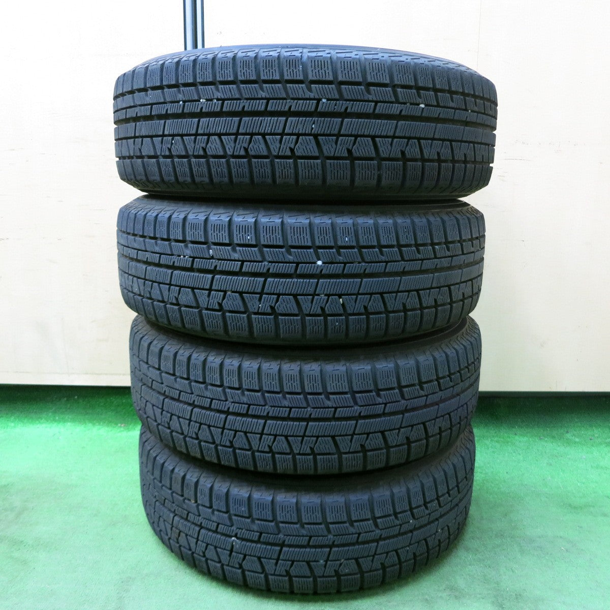 [送料無料] バリ溝！9.5分★スタッドレス 185/65R15 ヨコハマ アイスガード iG50 プラス EuroSpeed MANARAY SPORT ユーロスピード 15インチ PCD114.3/5H★4112112SYス