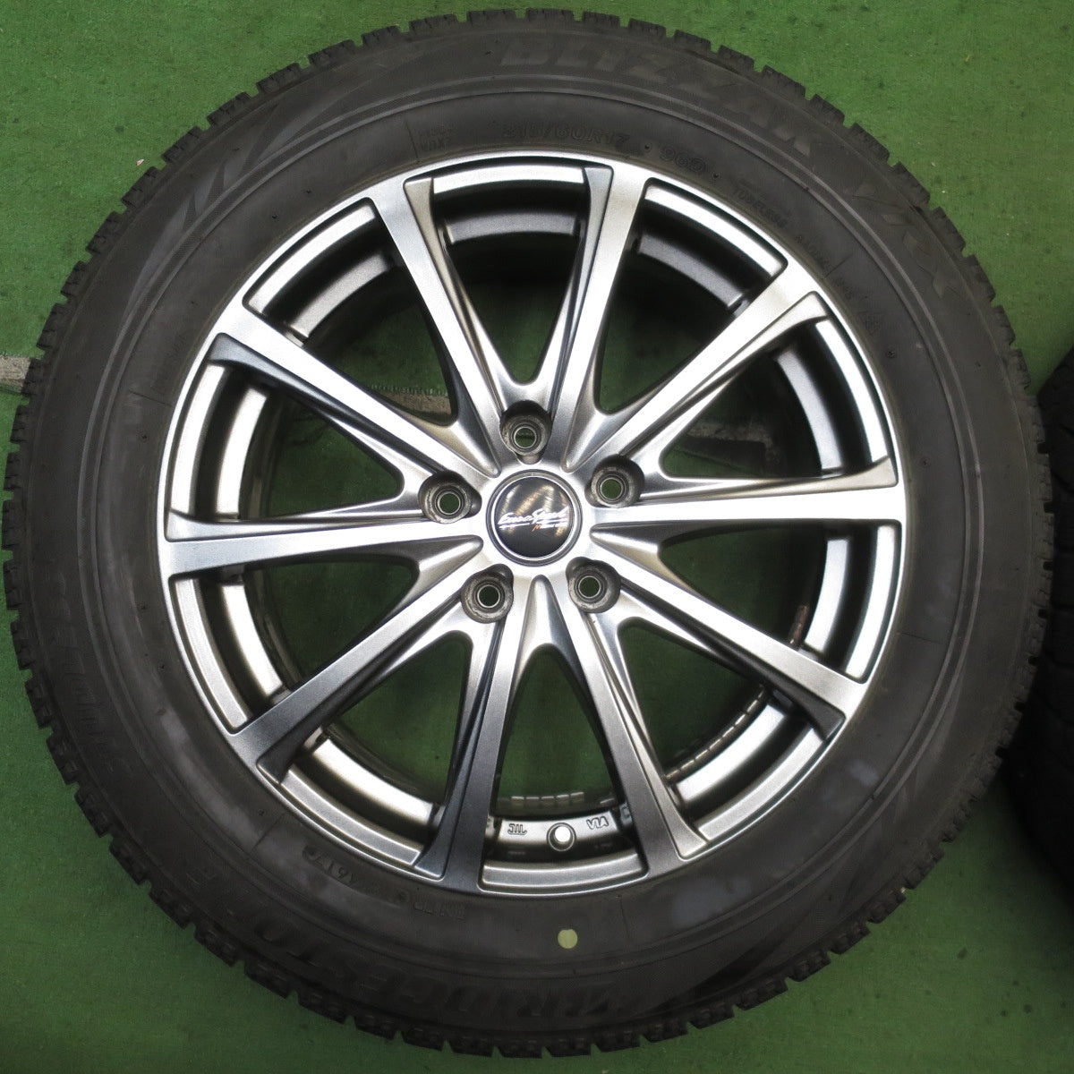 キレイ★スタッドレス 215/60R17 ブリヂストン ブリザック VRX EuroSpeed MANARAY SPORT 17インチ ユーロスピード PCD114.3/5H★5081101NJス