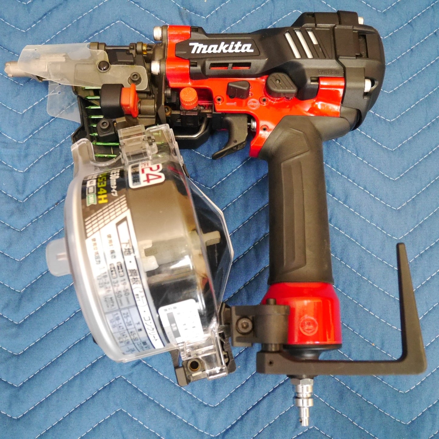 [送料無料] キレイ☆マキタ 50mm 高圧 エア 釘打 AN534H エアー ツール 工具 釘打ち 機 makita☆