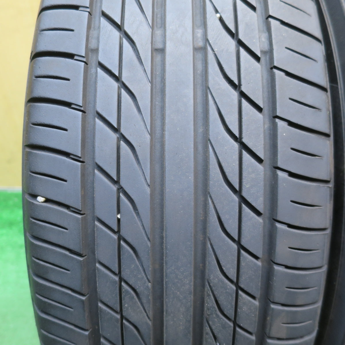 バリ溝！23年！8.5分◎トヨタ 140系 カローラ フィールダー 純正 スチール 195/65R15 プラクティバ ヨコハマ 15インチ PCD100/4H◎6062403NJノ