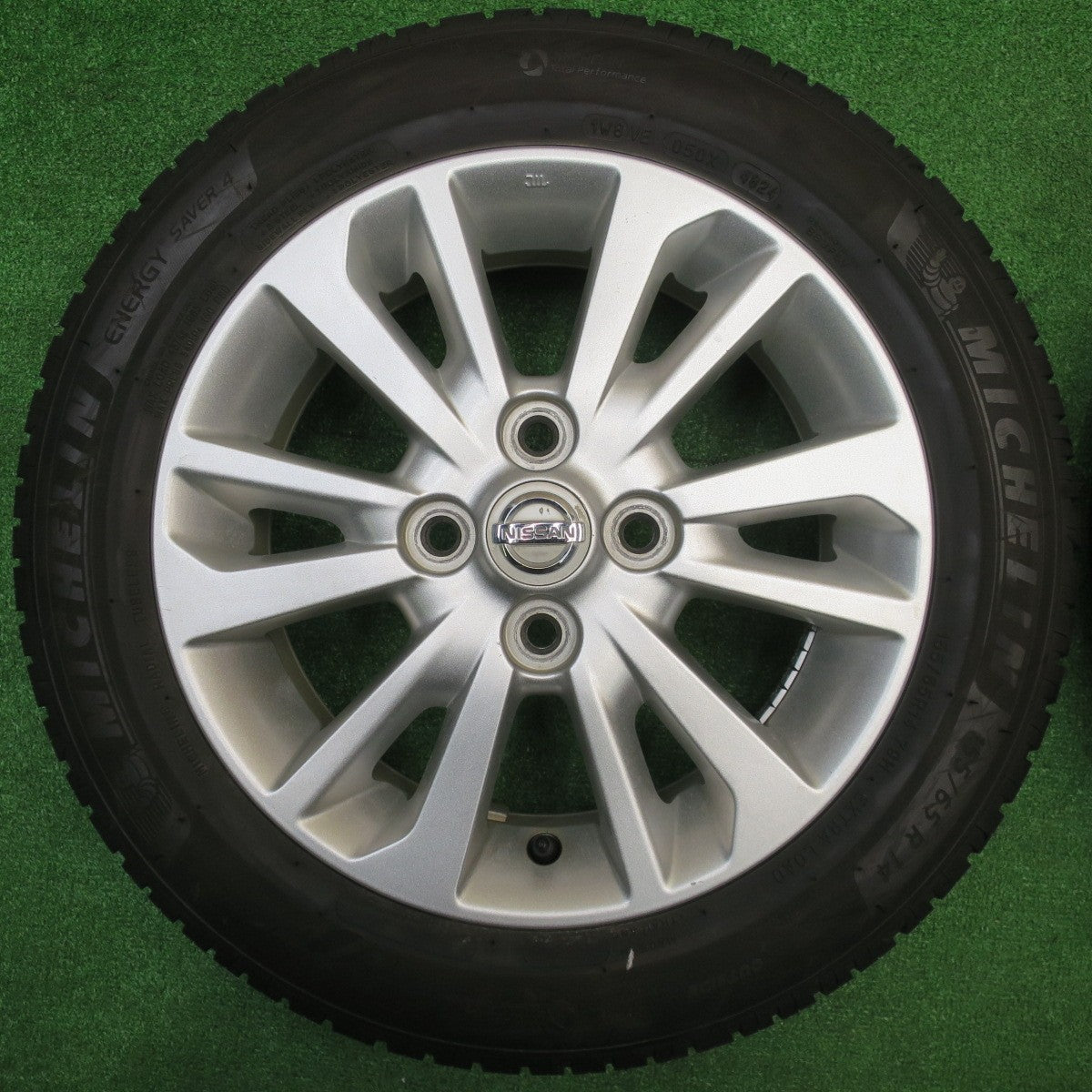 バリ溝！25年！8.5分★日産 デイズ ルークス 純正 155/65R14 ミシュラン エナジーセイバー4 14インチ PCD100/4H★5110301NJノ
