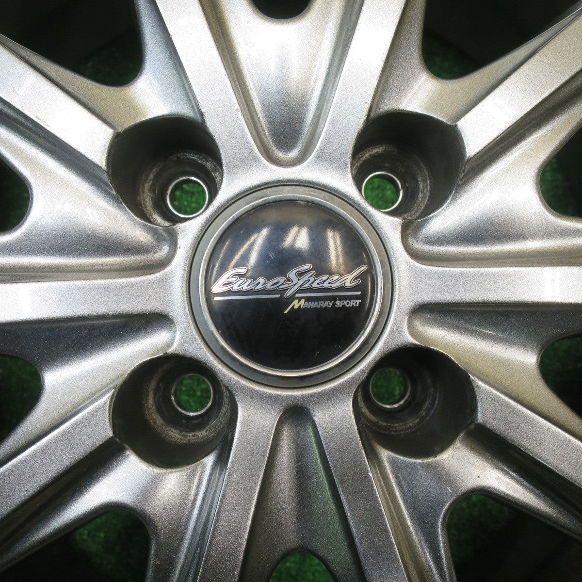 バリ溝！22年！キレイ！9分★スタッドレス 175/65R15 ヨコハマ アイスガード iG60 EuroSpeed MANARAY SPORT ユーロスピード 15インチ PCD100/4H★5100802NJス