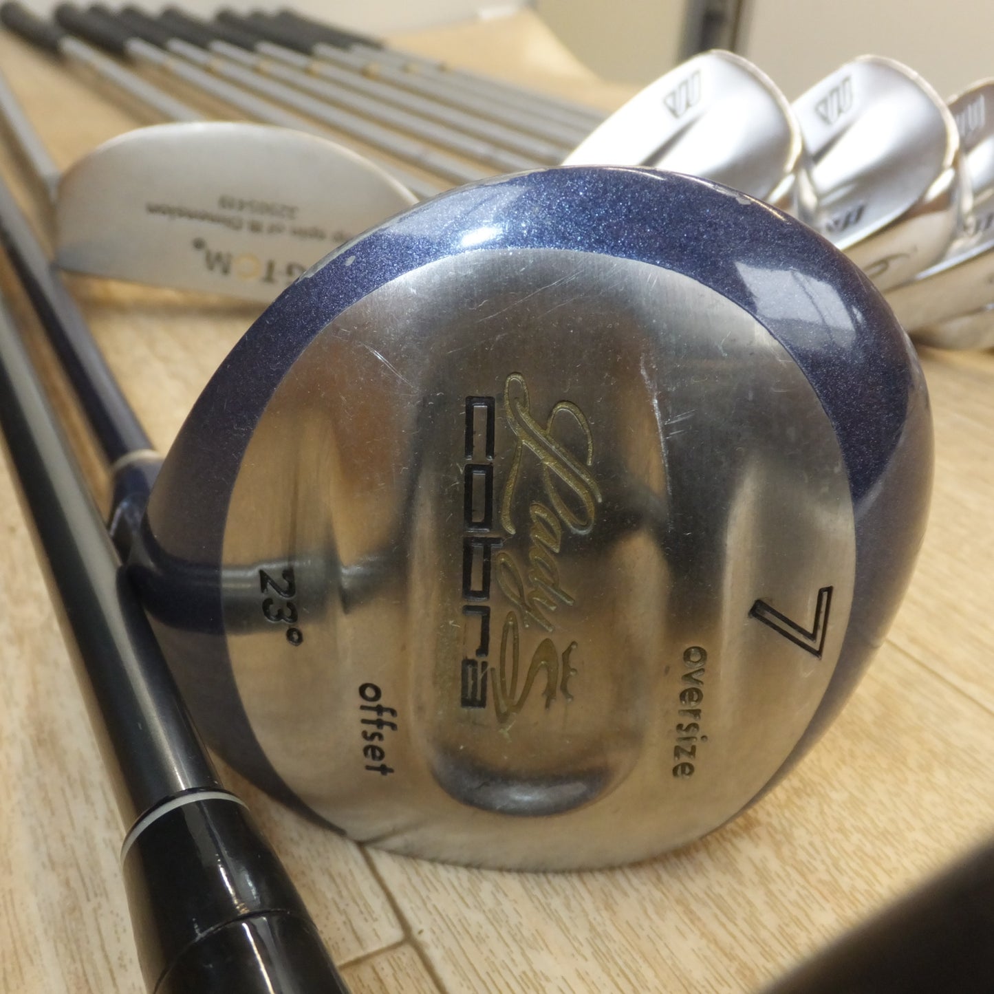 [送料無料] 岐阜発 キレイ★ゴルフクラブ 各種 11本 セット　PRECEPT cobra G-TOM Mizono ROYALGRIP GolfPride DynamicGold EURUS など★