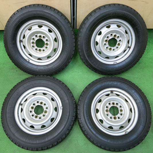 *送料無料* バリ溝！21年！ほぼ10分★スタッドレス 145/80R12 80/78N トーヨー デルベックス 935 スチール ホイール PCD100 110 114.3/4H マルチ★4052106イス