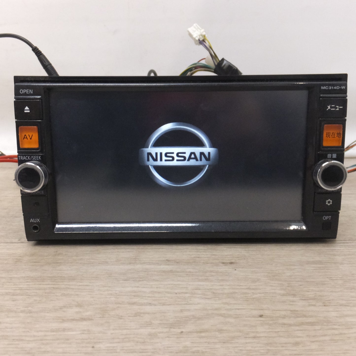 [送料無料] ★クラリオン製 日産 純正 オリジナルナビゲーションシステム MC314D-W B8260-C994C(66)★