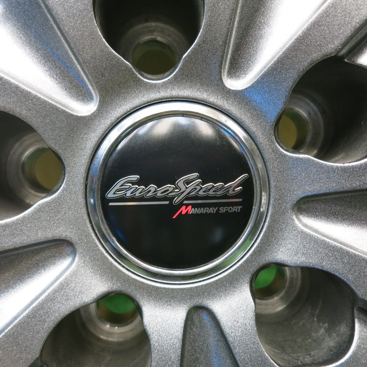 バリ溝！21年！キレイ！9.5分以上★スタッドレス 225/60R17 ヨコハマ アイスガード iG70 EuroSpeed MANARAY SPORT ユーロスピード マナレイ 17インチ PCD114.3/5H★5082401HAス