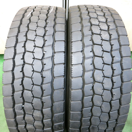 バリ溝！24年！9.5分！2本★トラック タイヤ 265/70R19.5 140/138J ブリヂストン M888 ミックス オールシーズン 19.5インチ★5100702ナスタ