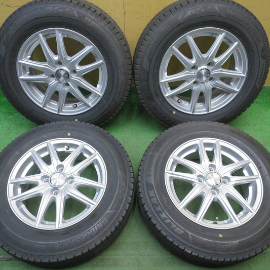 バリ溝！キレイ！8.5分★スタッドレス 175/70R14 ブリヂストン ブリザック VRX3 ECO FORME SE-20 エコフォルム 14インチ PCD100/4H★6042103NJス
