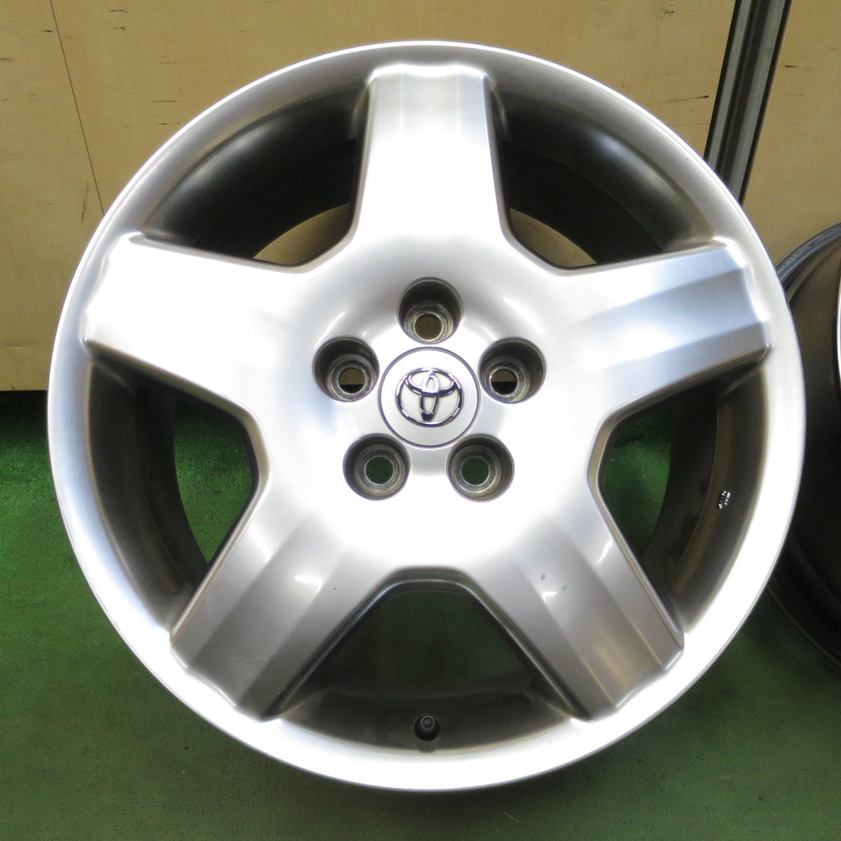 4本価格★トヨタ 30系 セルシオ eR仕様 純正 ホイール 18インチ 18×7.5J PCD114.3/5H★6072202NGホ