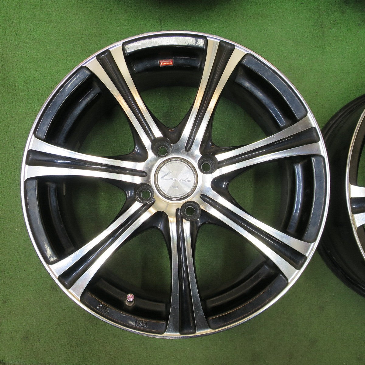 4本価格★Leonis KH weds 16インチ ホイール レオニス ウェッズ 16×6J PCD100/4H★6061302NGホ