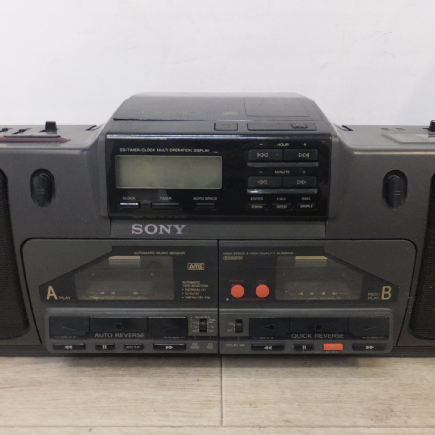 [送料無料] ★SONY ソニー CDラジカセ ドデカホーン DoDeCaHORN CFD-DW95MK5　CD RADIO CASSETTE-CORDER★