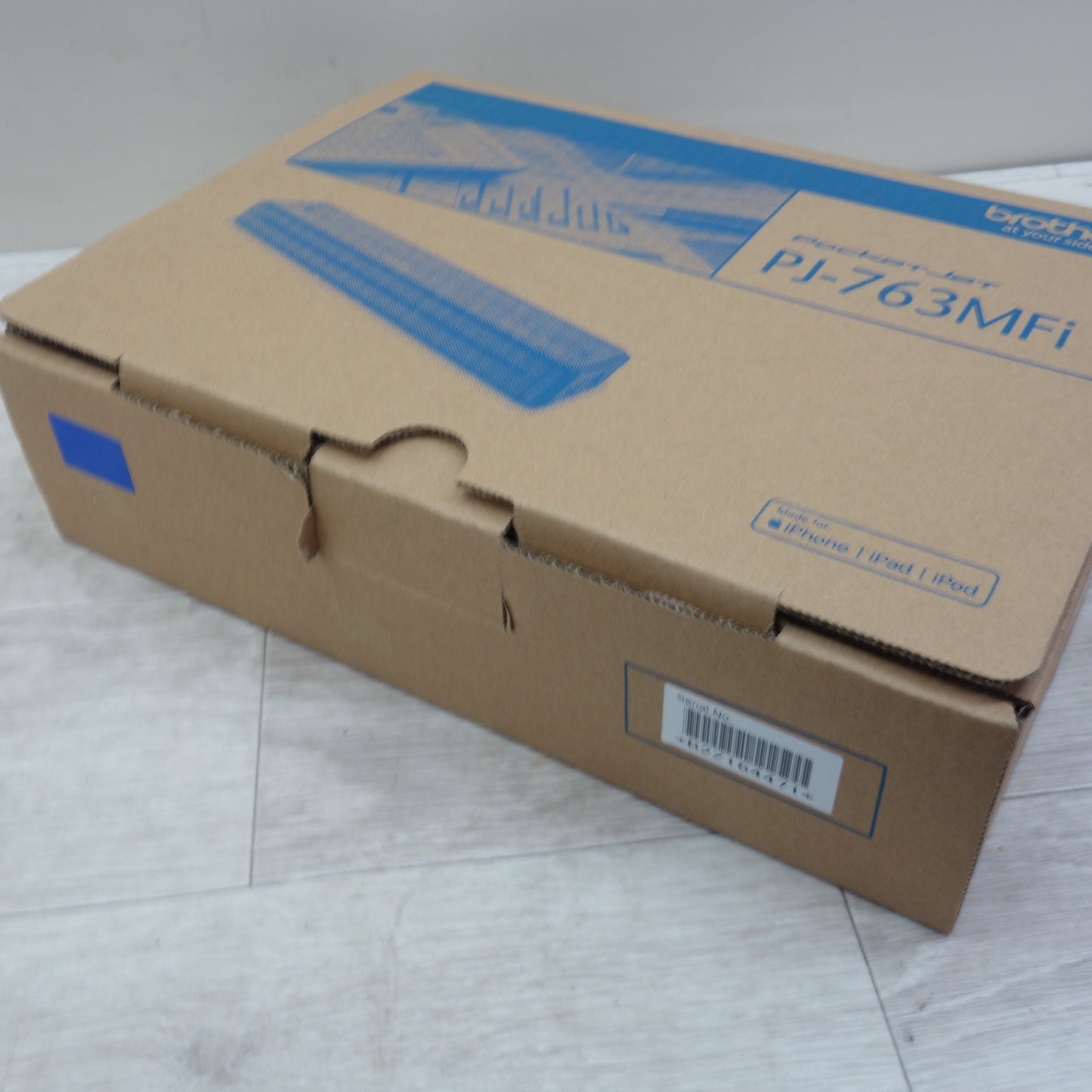 [送料無料] 未使用!3点まとめ売り☆ブラザー 超小型 モバイル A4 プリンタ PocketJet PJ-763MFi / カーアダプター PA-CD-600CG / 感熱紙  PA-C-411 brother☆