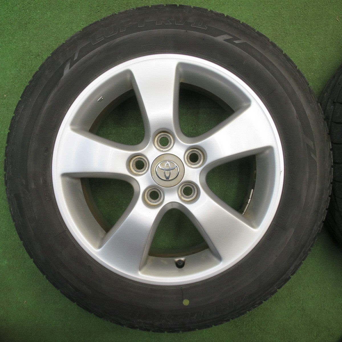 バリ溝！9分★トヨタ 30系 エスティマ 純正 215/60R16 ブリヂストン LUFT RV2 16インチ PCD114.3/5H★6032408NJノ