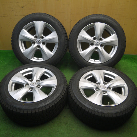 [送料無料] センサー付！バリ溝！23年！9.5分以上★レクサス 30系 IS 純正 205/55R16 スタッドレス グッドイヤー アイスナビ8 16インチ PCD114.3/5H★5022808Hス