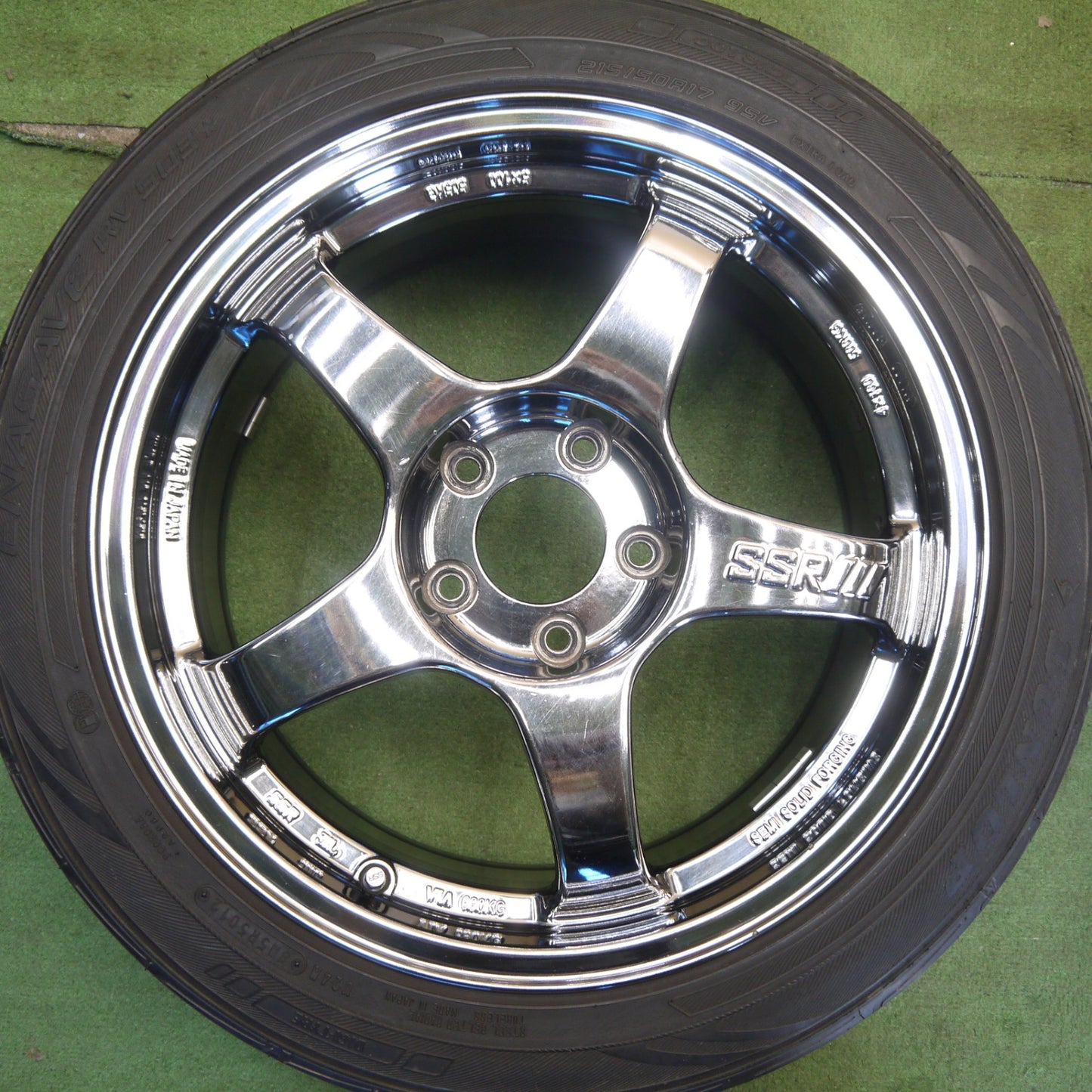 4本価格★SSR INTEGRAL GT2 215/50R17 ダンロップ エナセーブ RV503 インテグラル 17インチ PCD114.3/5H★6051206Hノ