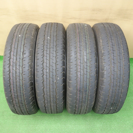 新車外し！25年★195/80R15 107/105S ダンロップ SP175N タイヤ 15インチ ハイエース キャラバン 等★6042204KTノタ