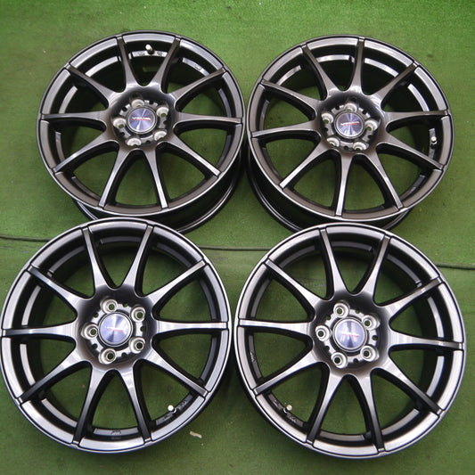 *送料無料* キレイ★VELVA CHARGE ヴェルヴァ ホイール 16インチ 16×6J PCD100/5H★4053105Hホ