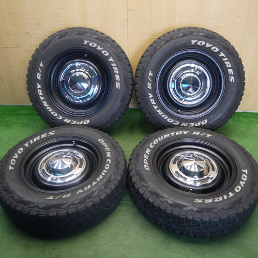 バリ溝！キレイ！9分◎DEAN CROSS COUNTRY CC3 185/85R16 105/103N 8PR トーヨー オープンカントリー R/T ディーン クロスカントリー 16インチ PCD139.7/5H◎6062402Hノ