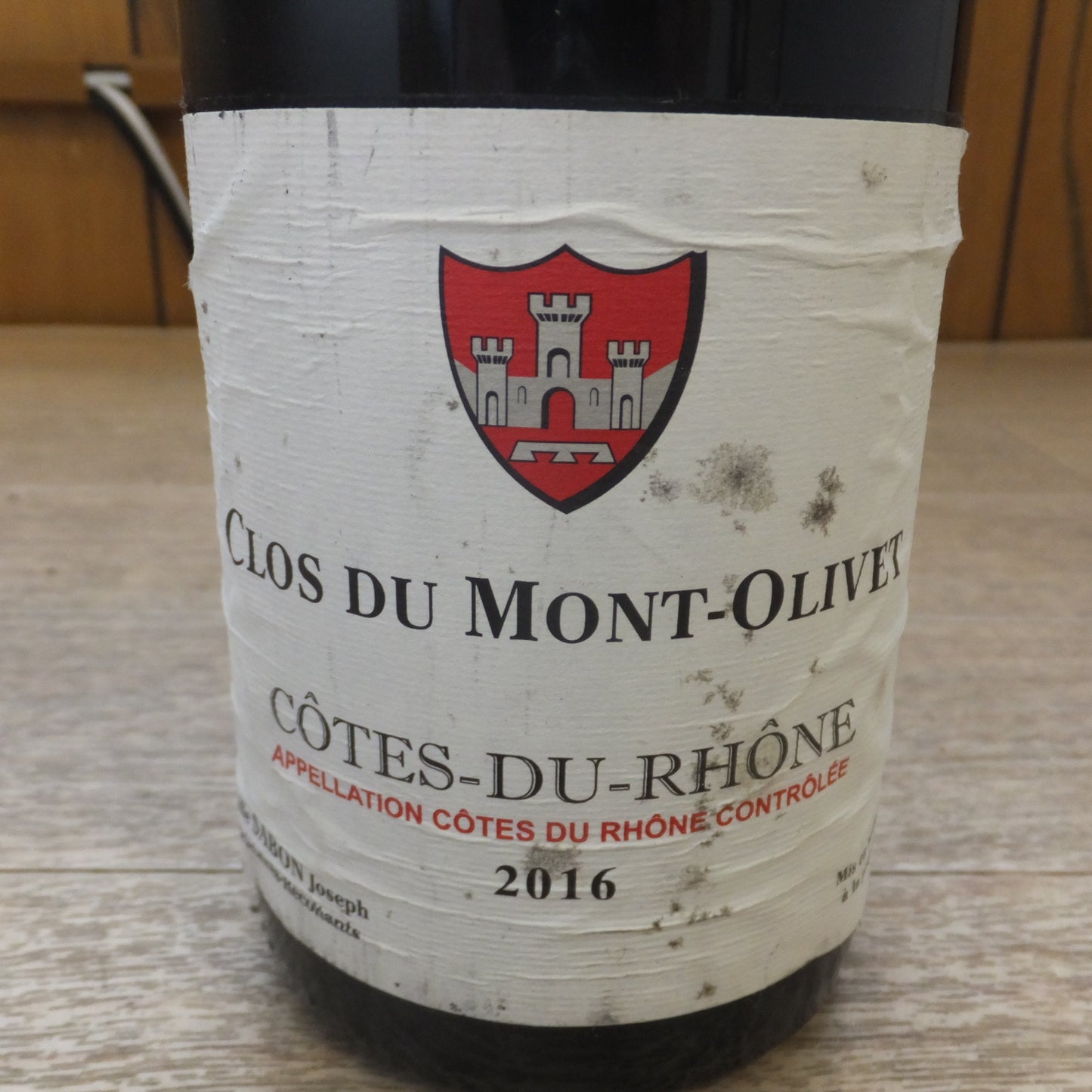 [送料無料] 未開栓★コート・デュ・ローヌ・クロ・デュ・モン・オリヴェ 2016 750ml 14.0%　COTES-DU-RHONE CLOS DU MONT-OLIVET 2016★