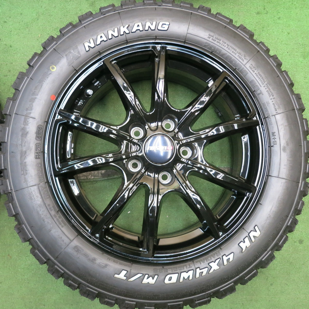 ほぼ未使用！24年！キレイ★205/60R16 ナンカン NK 4X4WD M/T FT-9 nismo SPORTSLINE ニスモ 16インチ PCD114.3/5H★5081003HAノ