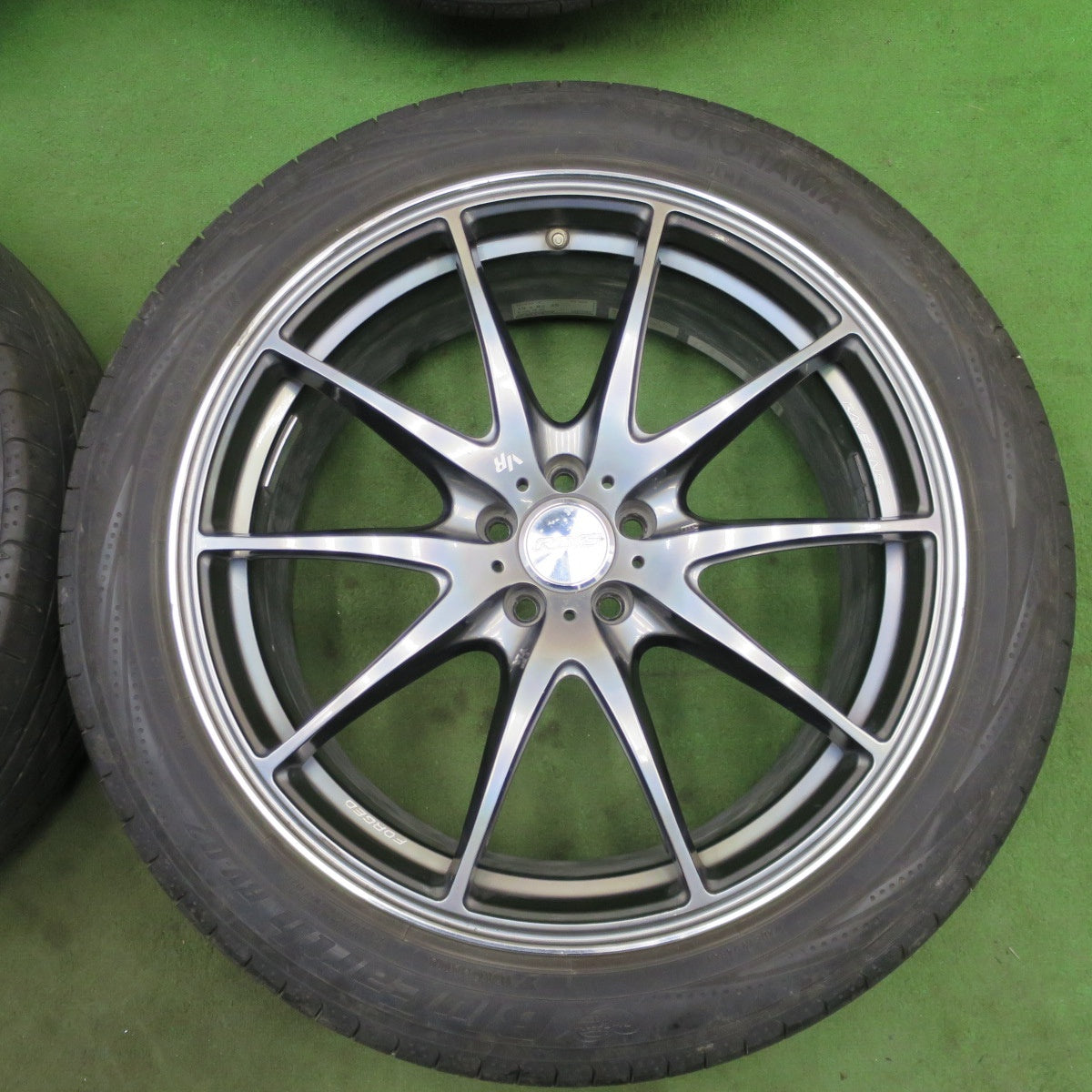 バリ溝！8.5分★フォレスター 等 RAYS VR G25 限定 プリズム カラー 245/45R19 ヨコハマ ブルーアース RV-02 19インチ レイズ PCD100/5H★6031401ナノ