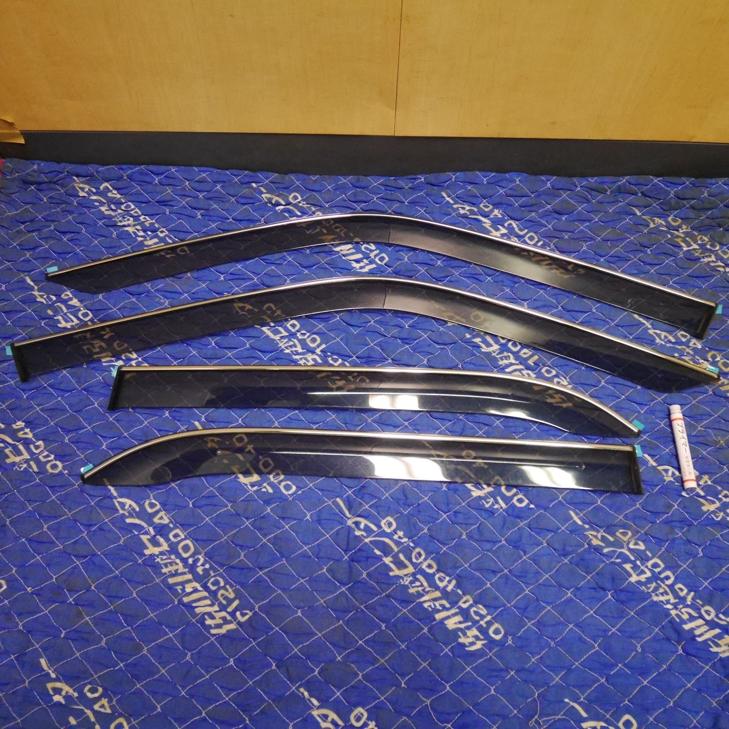 [送料無料] 未使用！1台分☆トヨタ UCF20 UCF21 セルシオ 純正 ドア バイザー 型式 不明 日除け 雨よけ 換気用 パーツ☆