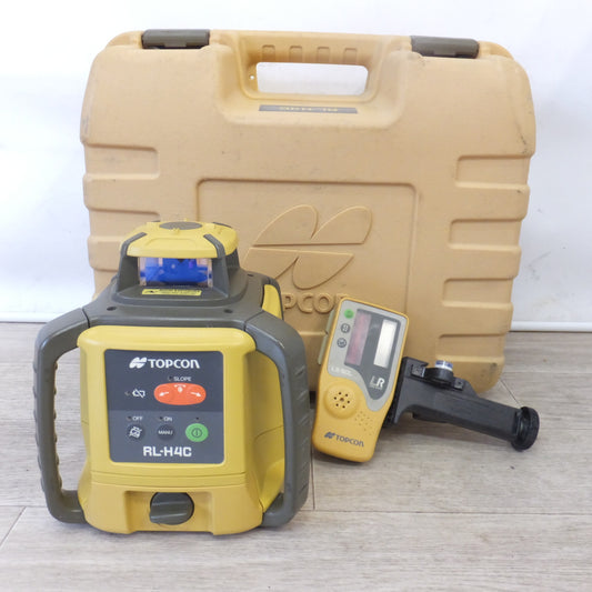 現状品★トプコン TOPCON ローテーティングレーザー RL-H4C　受光器 LS-80L　セット★ [送料無料]