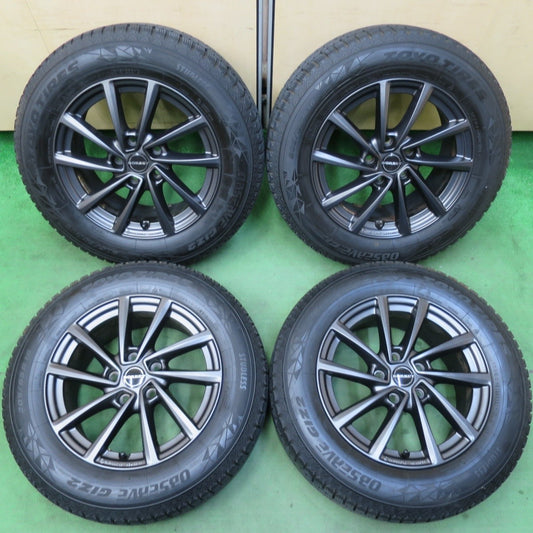 バリ溝！21年！キレイ！9分★ワーゲン 等 BORBET typeV 205/65R16 スタッドレス トーヨー オブザーブ GIZ2 ボルベット 16インチ PCD112/5H★5022609イス