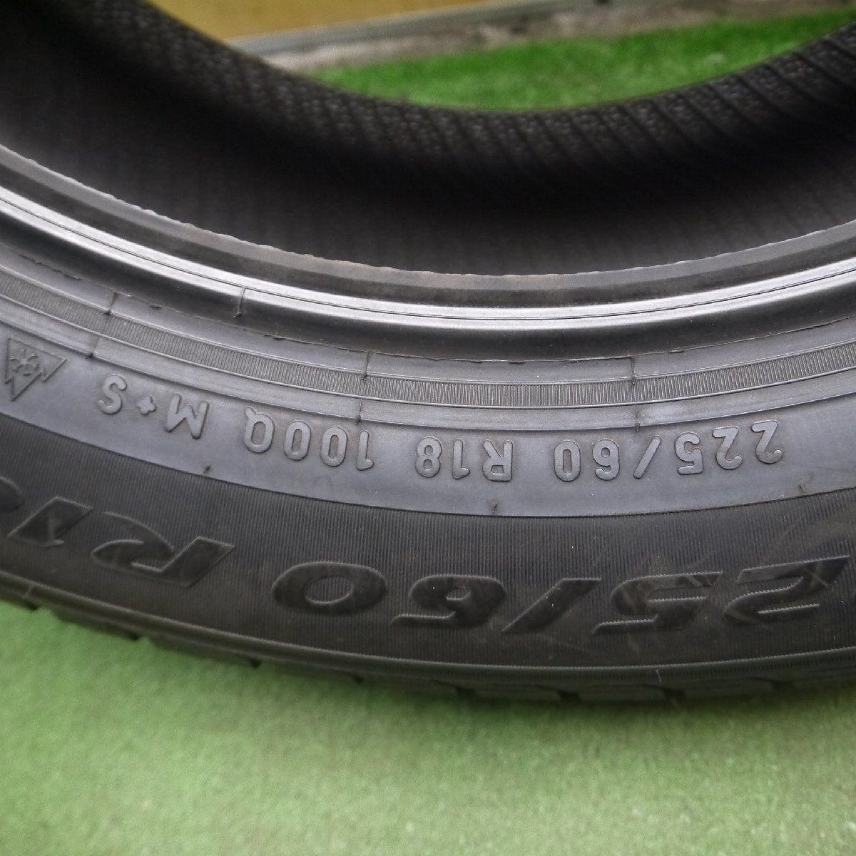 未使用！21年！1本価格★スタッドレス 225/60R18 ピレリ アイスアシンメトリコ 18インチ ハリアー RAV4 CX-5 等★3122601Hスタ