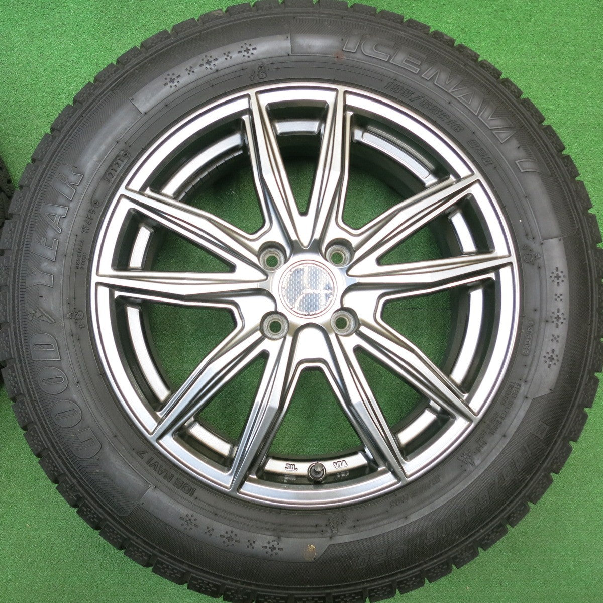バリ溝！21年！9.5分以上★スタッドレス 195/65R16 グッドイヤー アイスナビ7 Rversion Brocer Rバージョン ブロッカー 16インチ PCD100/4H★5122102HAス