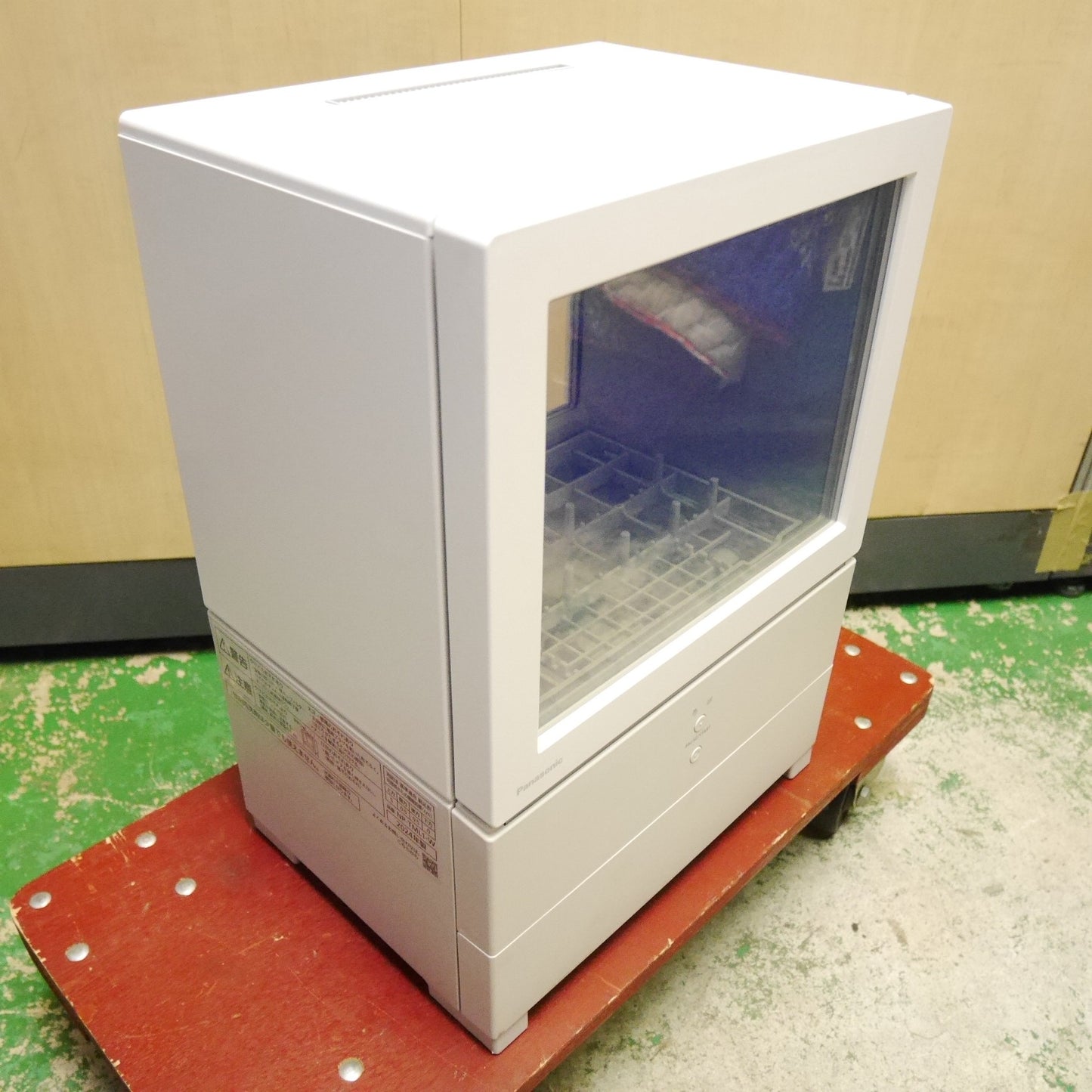 [送料無料] キレイ！24年製☆Panasonic 電気 食器 洗い 乾燥機 NP-TML1-W SOLOTA ソロタ 食洗器 100V パナソニック☆