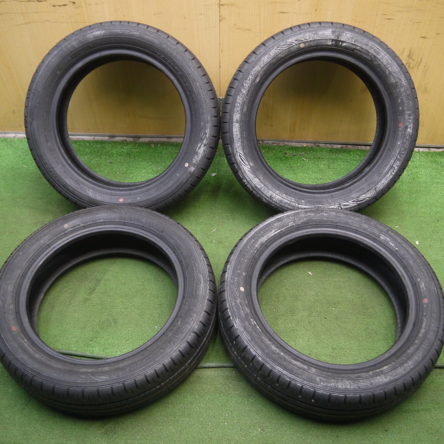 *送料無料* 新車外し★165/60R15 ダンロップ エナセーブ EC300+ タイヤ 15インチ ハスラー デリカ ソリオ 等★4032911Hノタ