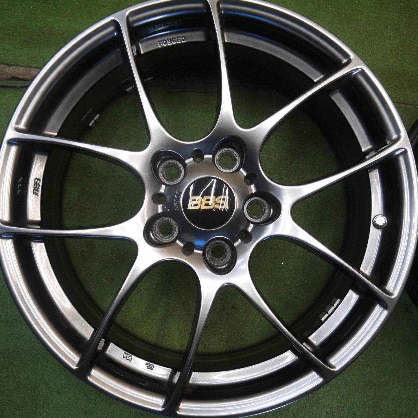 キレイ★BBS RF501 鍛造 17インチ ホイール 17×7J PCD114.3/5H★6060507Hホ