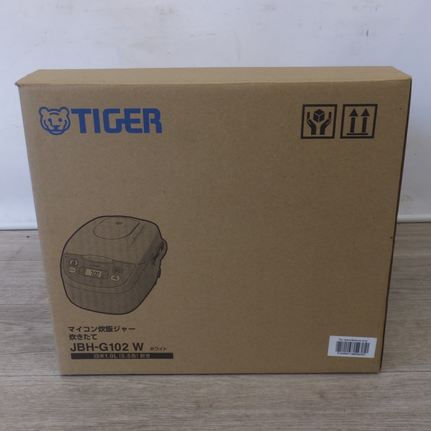 [送料無料] ★タイガー TIGER 19年製 マイコン炊飯ジャー JBH-G102　炊飯容量 1.0L　100V 50-60Hz 635W★