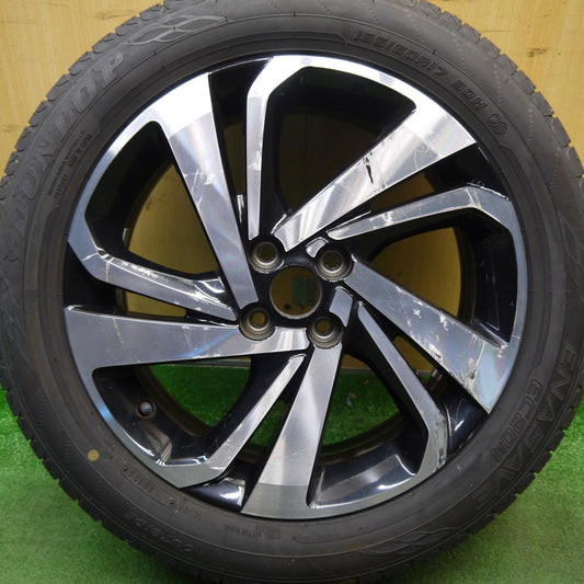 ほぼ未使用！25年！1本★トヨタ ライズ Z グレード ダイハツ ロッキー 純正 195/60R17 ダンロップ エナセーブ EC204 17インチ PCD100/4H★6020409Hノ