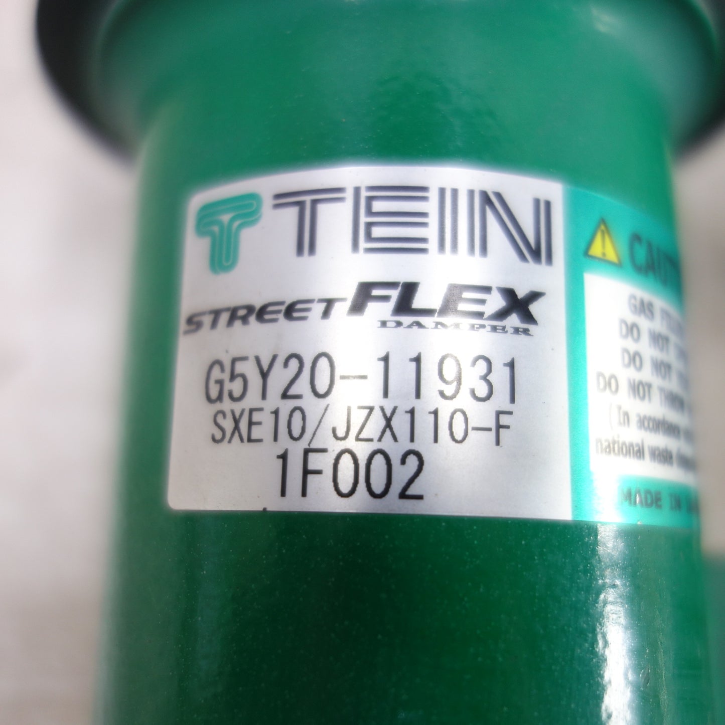 [送料無料] ◆SXE10 JZX110 アルテッツァ TEIN サスペンション G5Y21-11931 G5Y20-11931 STREET FLEX DAMPER 車高調 テイン 現状品◆