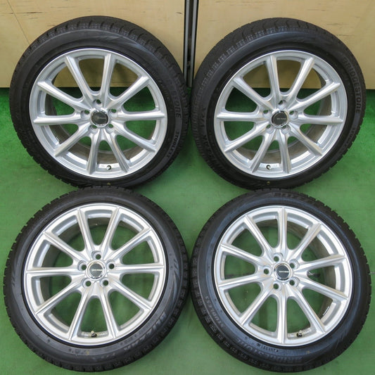 バリ溝！キレイ！9.5分★プリウス 等 215/45R17 スタッドレス ブリヂストン ブリザック VRX ECO FORME エコフォルム 17インチ PCD100/5H★5021707イス