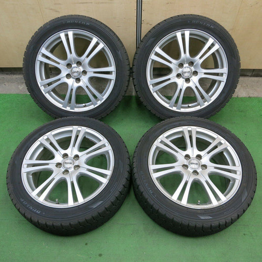 4本価格★インプレッサ 等 REVERLINE 215/50R17 スタッドレス ダンロップ DSX-2 リバーライン 17インチ PCD100/5H★2032601ヒス