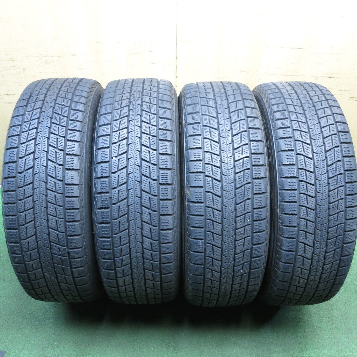 センサー付 バリ溝 綺麗★レクサス RX450h Fスポーツ 純正 235/55R20 スタッドレス ダンロップ SJ8 PCD114.3/5H★4021604KKス