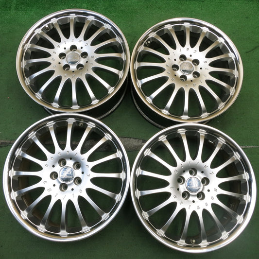キレイ★プリウス 等 Carlsson CR1/16 カールソン 18インチ ホイール 18×7.5J PCD100/5H★5081505HAホ